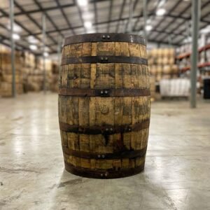 BUFFALO TRACE RYE WHISKEY BARREL – FRESH DUMPED, ONCE USED - 53 GALLON