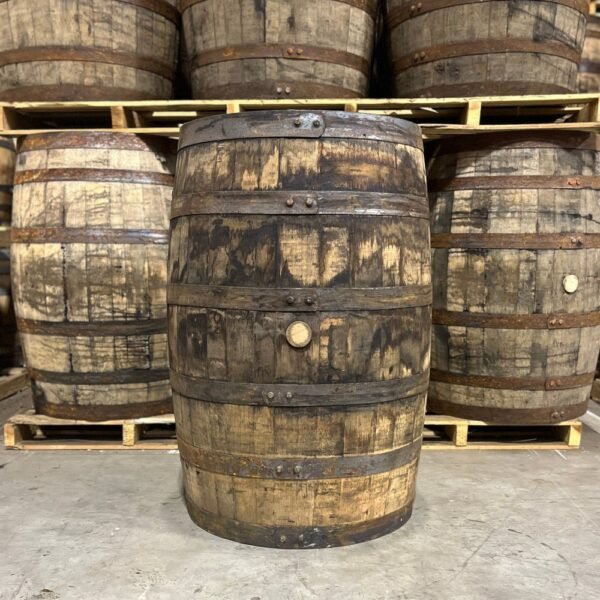 EARLY TIMES BOURBON BARREL – FRESH DUMPED, ONCE USED - 53 GALLON