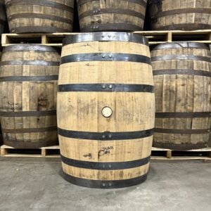 PINHOOK BOURBON BARREL – FRESH DUMPED, ONCE USED - 53 GALLON