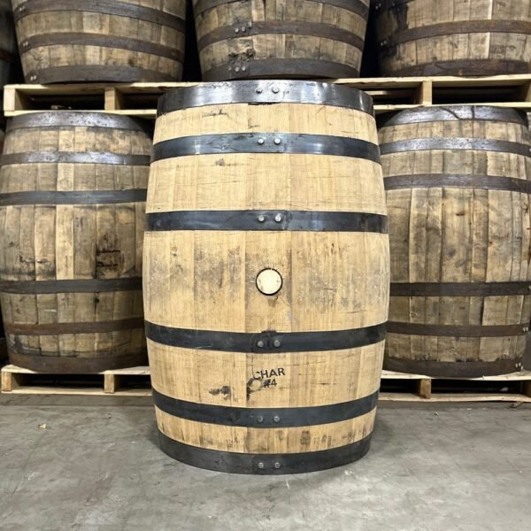 PINHOOK BOURBON BARREL – FRESH DUMPED, ONCE USED - 53 GALLON