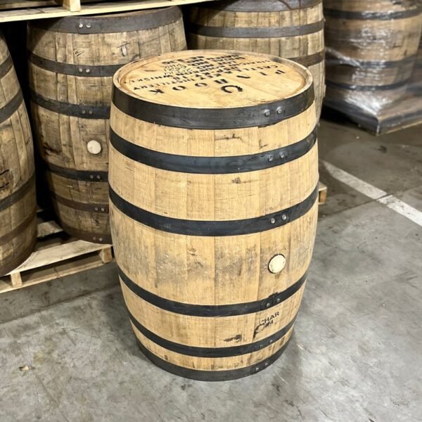 PINHOOK BOURBON BARREL – FRESH DUMPED, ONCE USED - 53 GALLON - Image 2