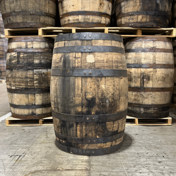 KENTUCKY BOURBON BARREL (HEAD & BELLY BUNGS) – FRESH DUMPED, ONCE USED - 53 GALLON - Image 4