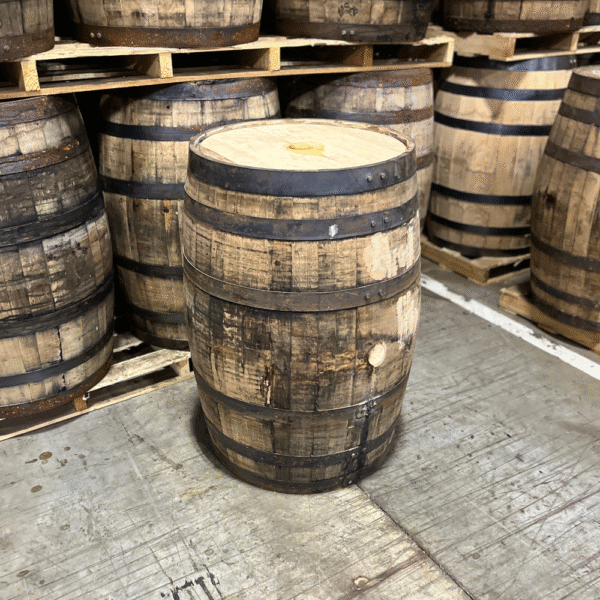 KENTUCKY BOURBON BARREL (HEAD & BELLY BUNGS) – FRESH DUMPED, ONCE USED - 53 GALLON - Image 3