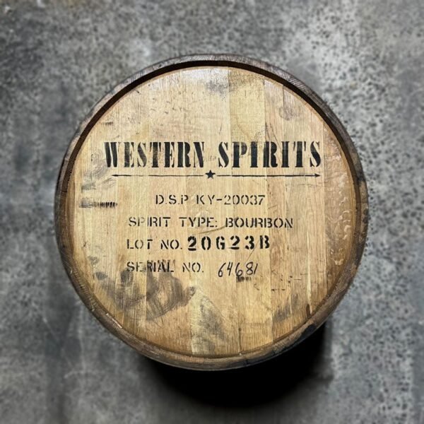 WESTERN SPIRITS BOURBON BARREL – 2+ YEARS AGED, ONCE USED - 53 GALLON - Image 3