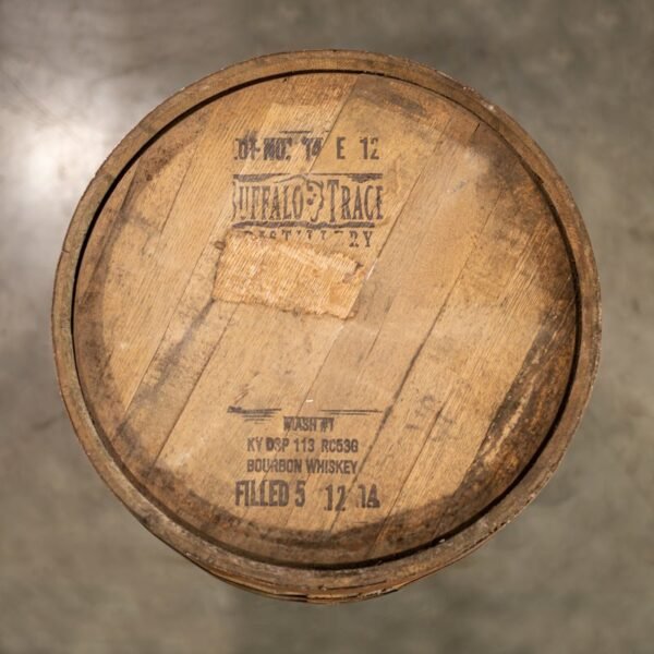 BUFFALO TRACE MASH #1 BOURBON BARREL – ONCE USED – 53 GALLONS - Image 2
