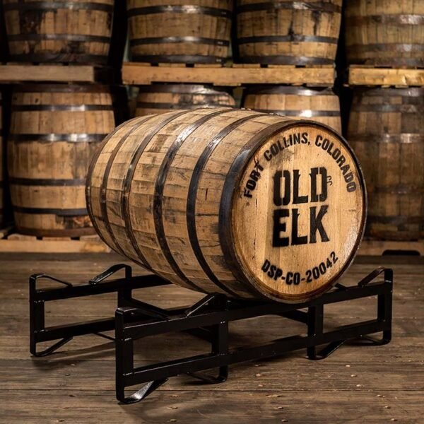 OLD ELK WHEATED BOURBON BARREL (HEAD BUNG) – ONCE USED – 53 GALLONS - Image 4