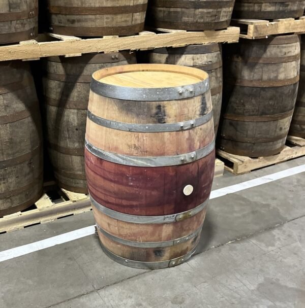 FRESHLY EMPTIED RED WINE BARREL – ONCE USED – 59/60 GALLONS - Image 6