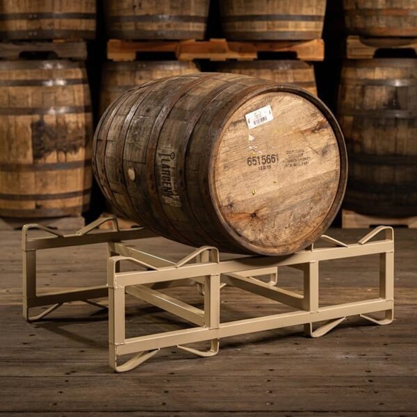 FURNITURE/DECOR GRADE WHISKEY BARREL – 53 GALLONS – HEADSTAMP - Image 3