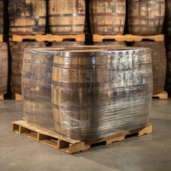 FURNITURE/DECOR GRADE WHISKEY BARREL – 53 GALLONS – HEADSTAMP - Image 9