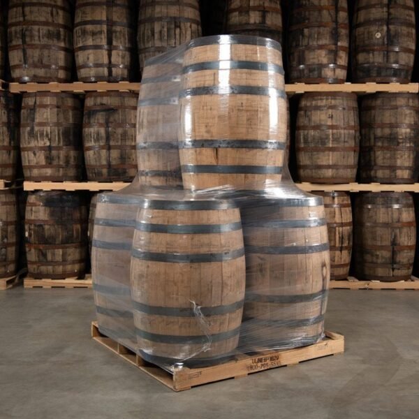 FURNITURE/DECOR GRADE WHISKEY BARREL – 53 GALLONS – HEADSTAMP - Image 5