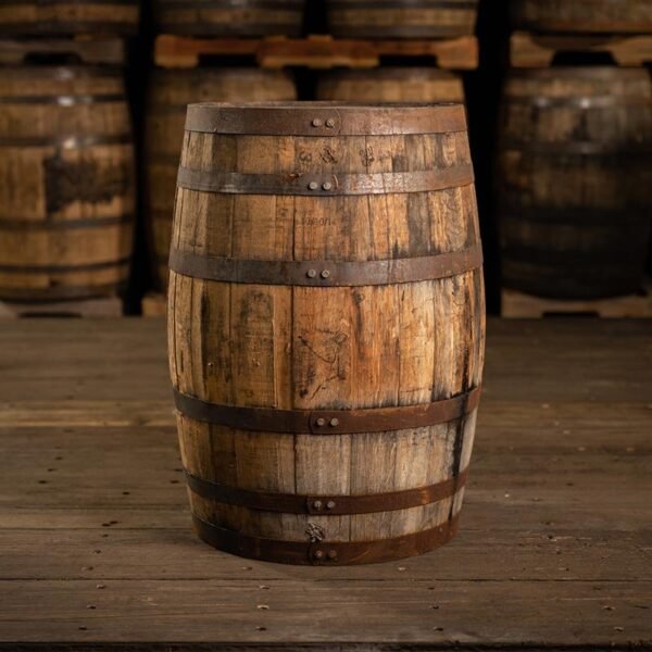 STANDARD FURNITURE/DECOR WHISKEY BARREL – 53 GALLONS – NO HEADSTAMP - Image 7