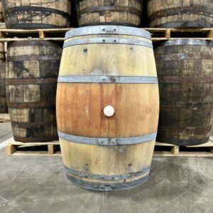 CALIFORNIA PORT WINE BARREL – FRESHLY EMPTIED – 59/60 GALLONS