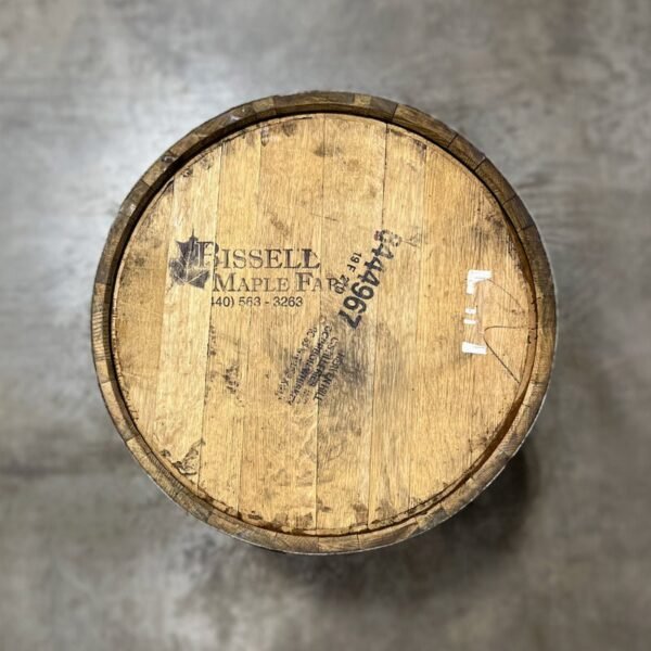 BISSELL MAPLE FARMS BARREL – FRESHLY EMPTIED  – 53 GALLONS - Image 2