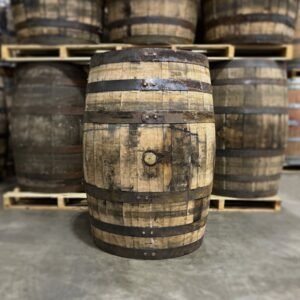 BISSELL MAPLE FARMS BARREL – FRESHLY EMPTIED  – 53 GALLONS