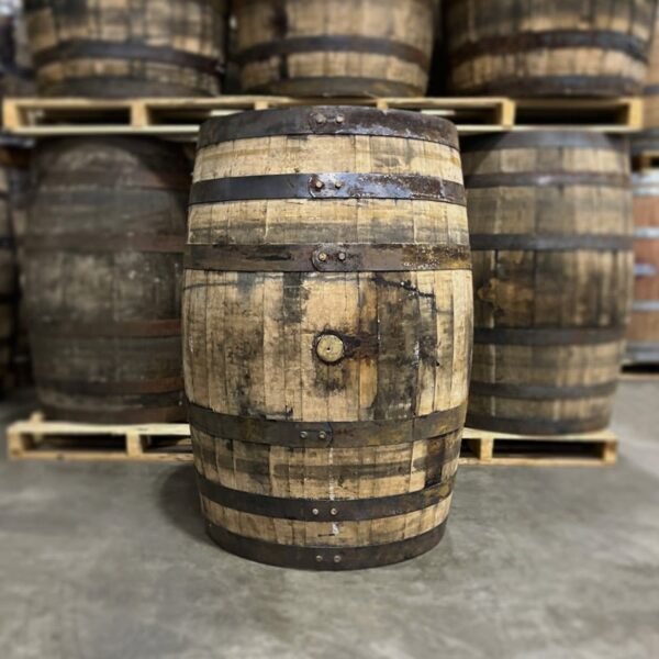 BISSELL MAPLE FARMS BARREL – FRESHLY EMPTIED  – 53 GALLONS